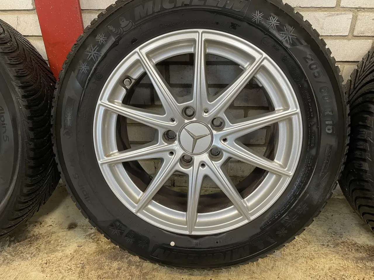 Billede 5 - 16 Mercedes A 205/60r16 Ref.968 vinter