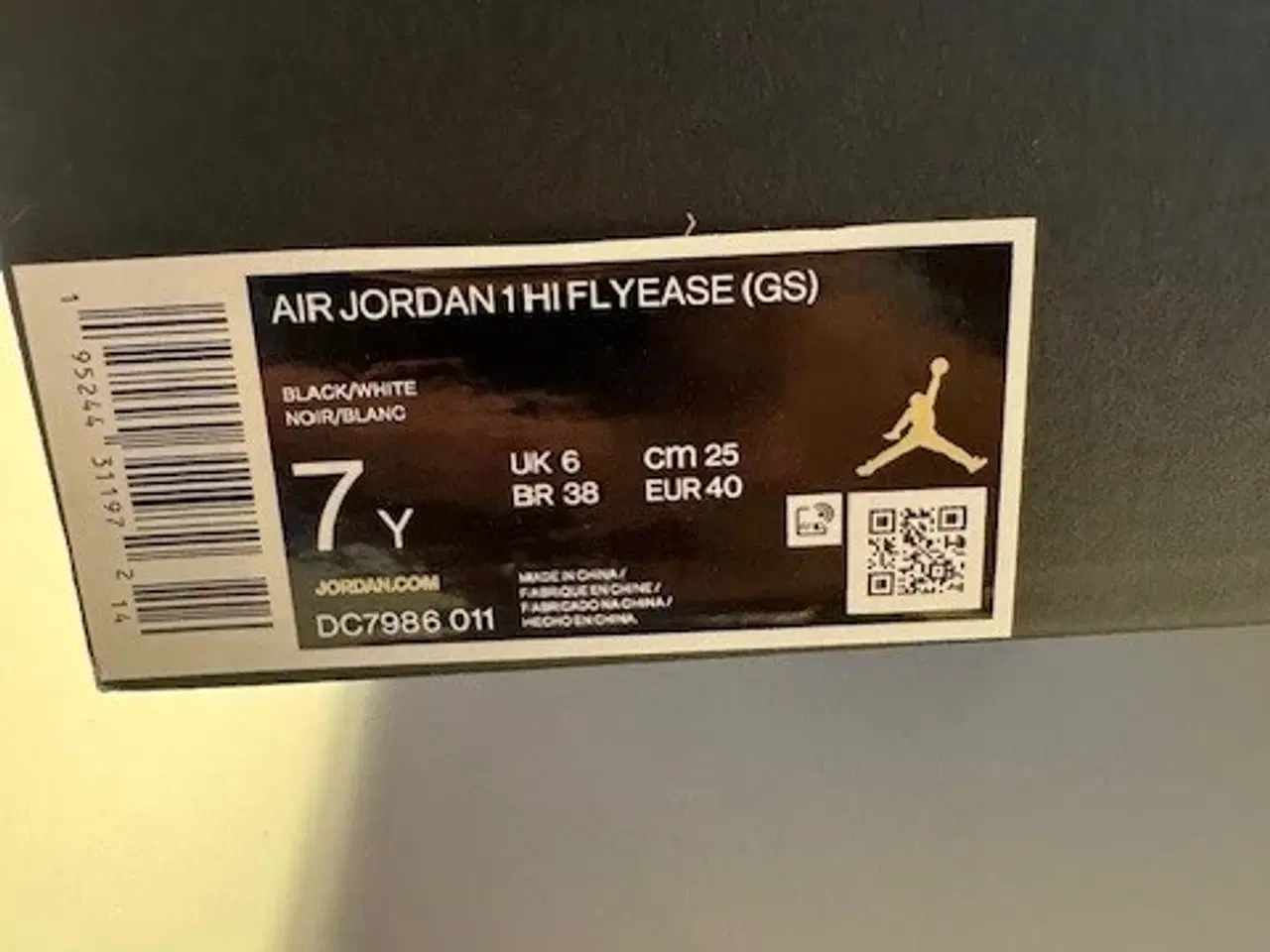 Billede 2 - Air Jordan Sneakers 1HI FLYEASE (GS)