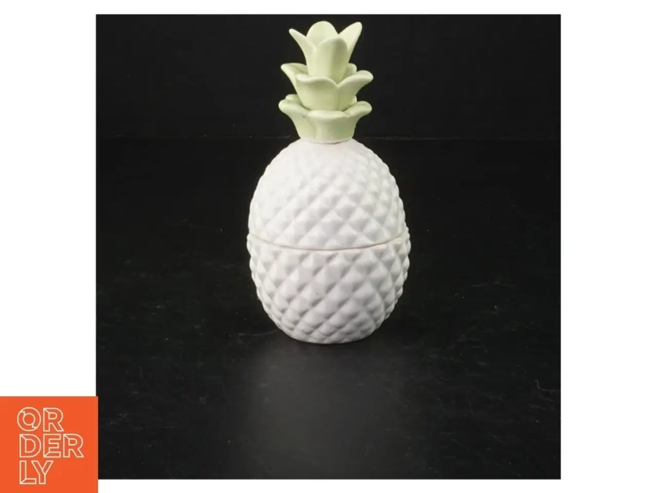 Billede 1 - Ananasformet keramikvase (str. H 13 cm)