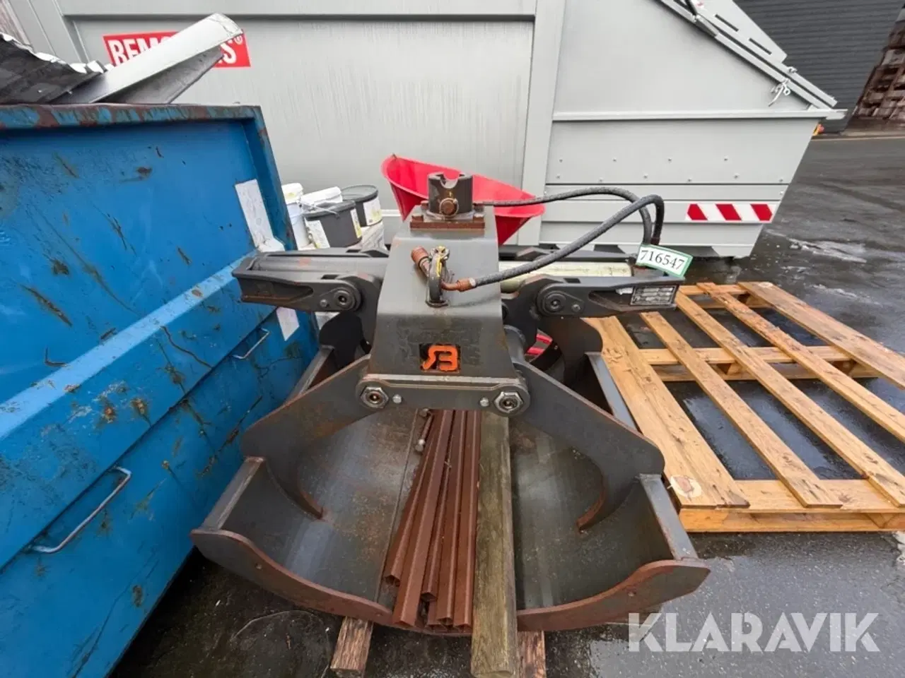 Billede 5 - Hydraulisk sortérgrab Bakker SPV 20 – ca. 380 kg Bakker B.V. SPV 20
