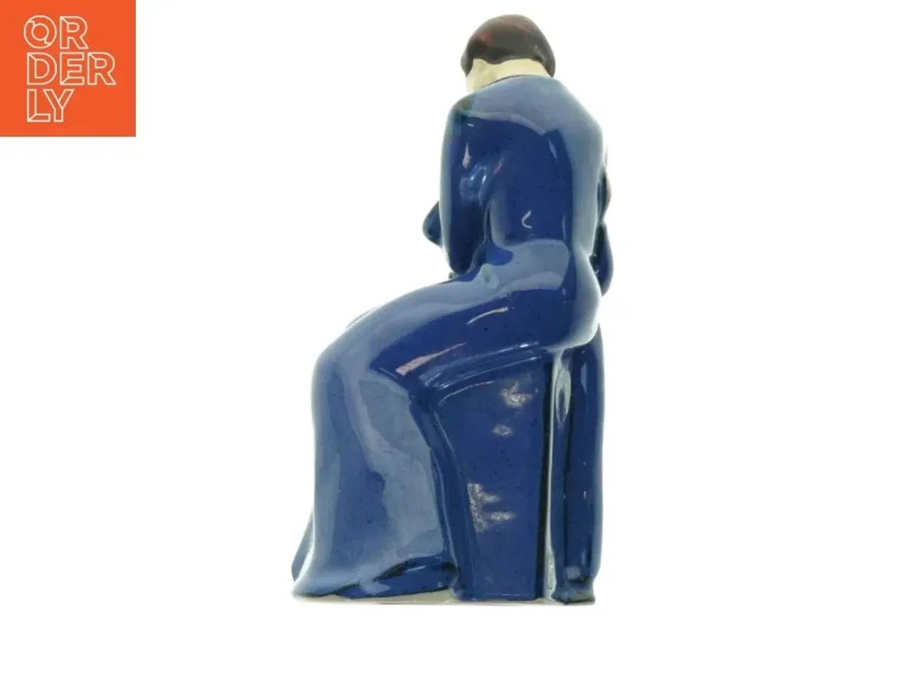 Billede 4 - Keramikfigur af to omfavnende personer fra JIE (str. 19 cm)