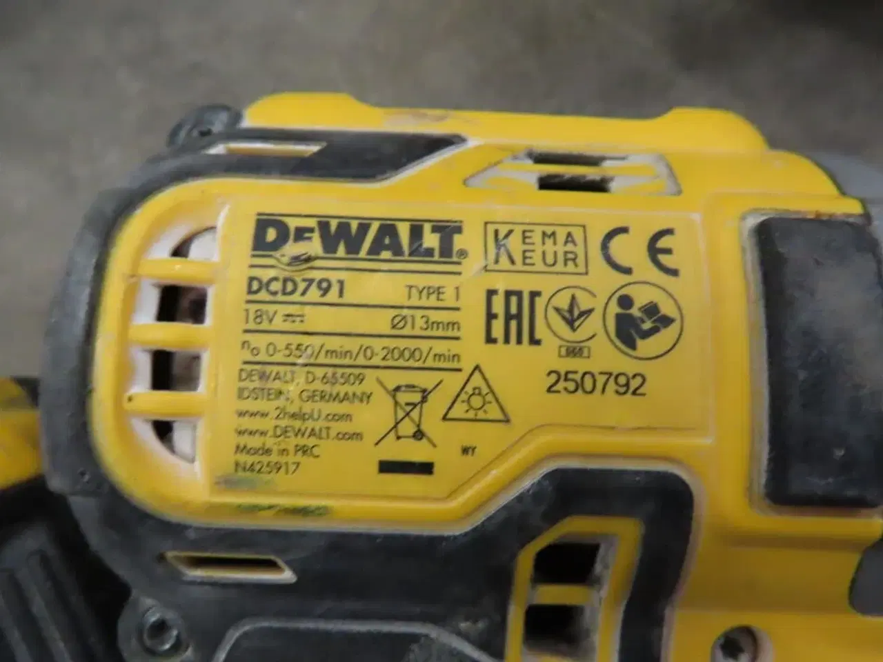 Billede 4 - 3 stk. Akku-værktøj DEWALT