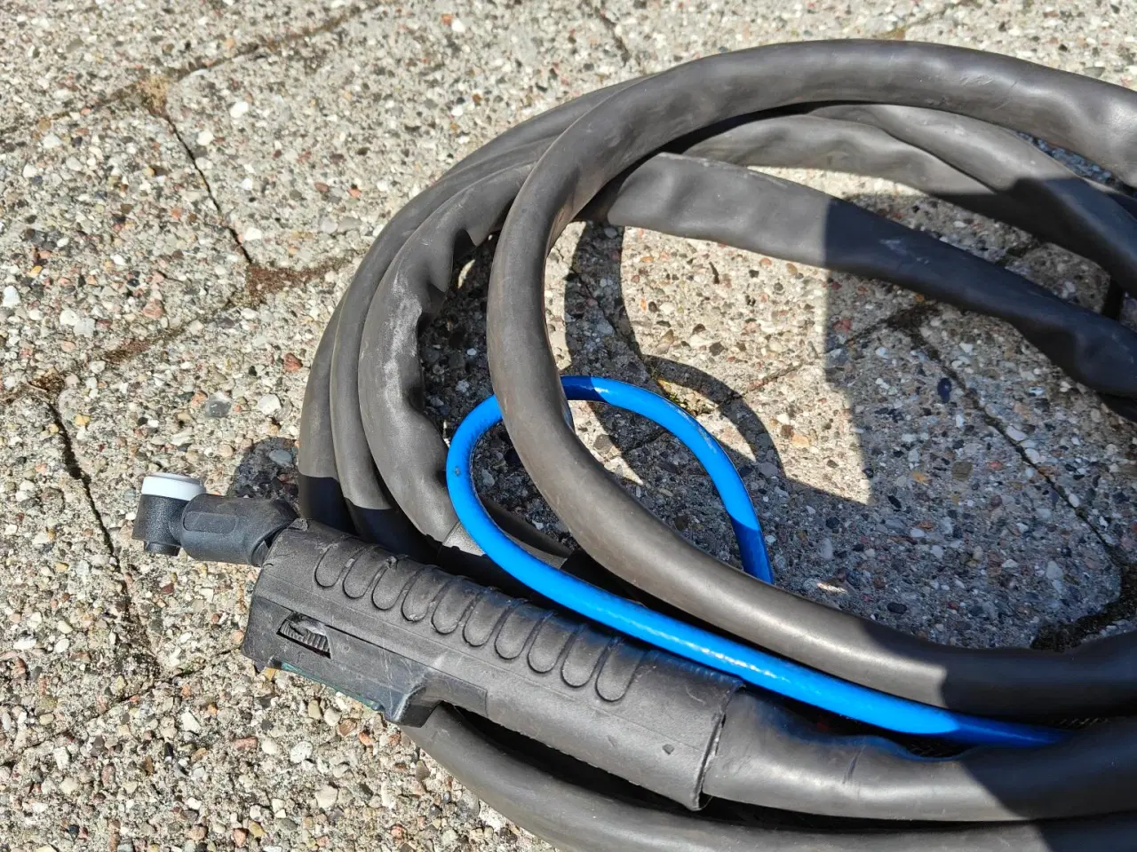 Billede 1 - 3 stk. Migatronic TIG slanger 4 m vandkølet m tilb