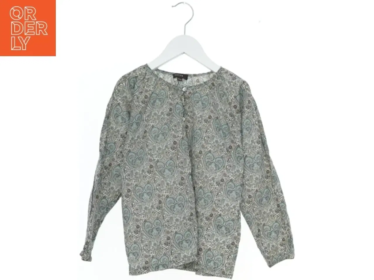 Billede 1 - Mønstret bluse fra Norlie (str. 134)