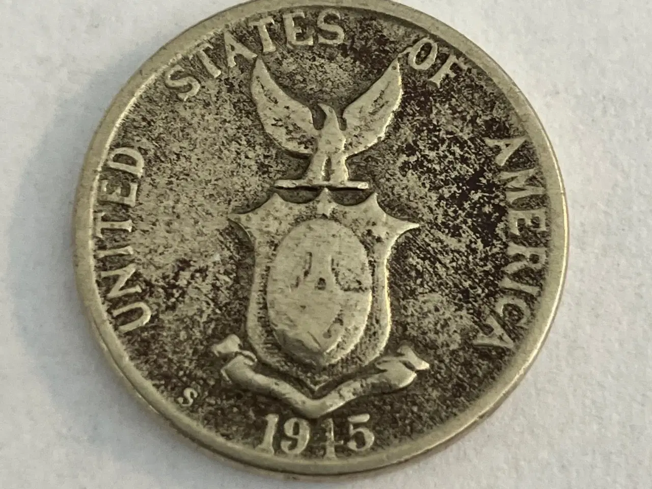 Billede 2 - Five Centavos Philippines 1945