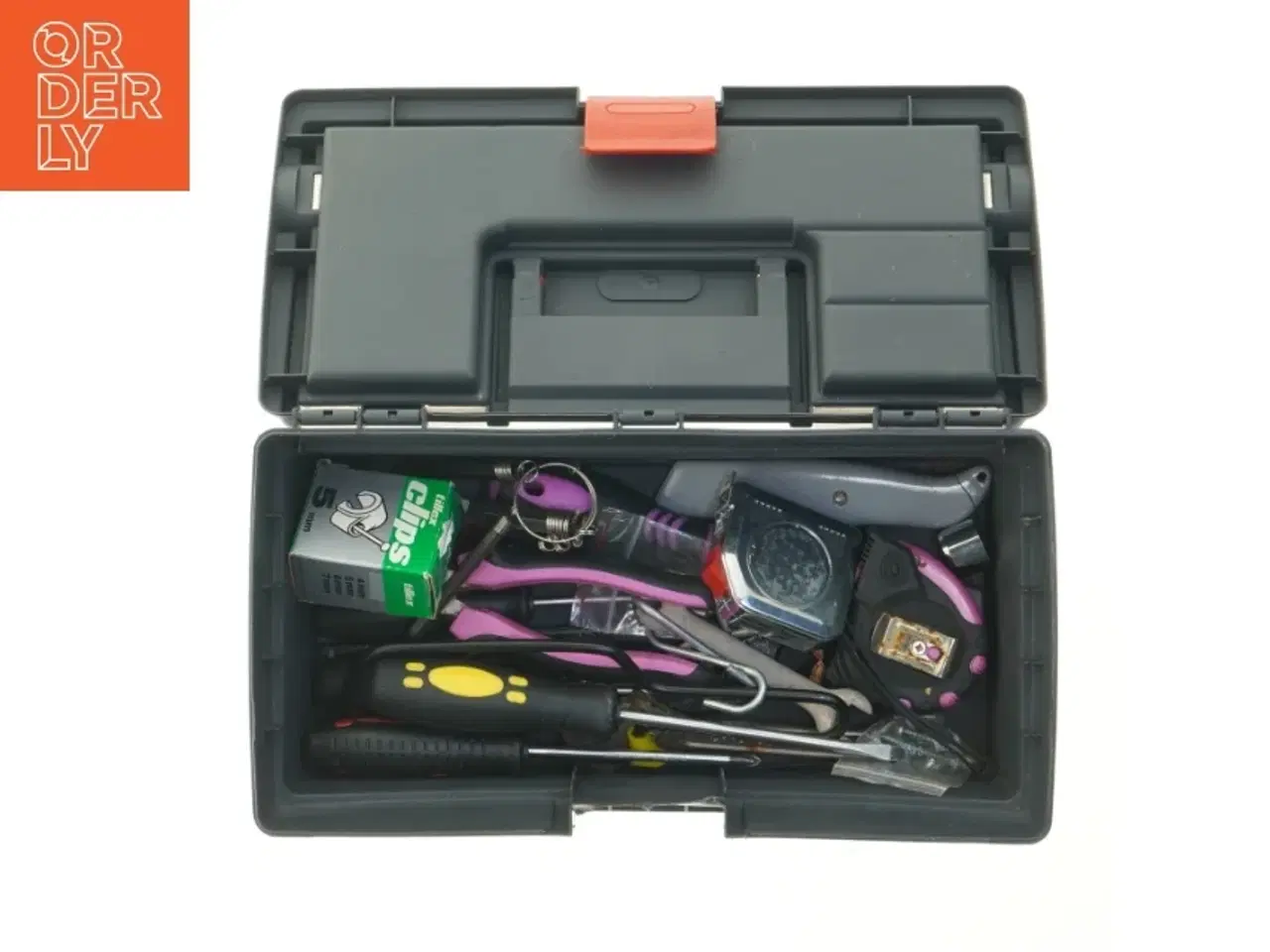 Billede 3 - Værktøjskasse med opbevaring fra Keter (str. 30 cm)