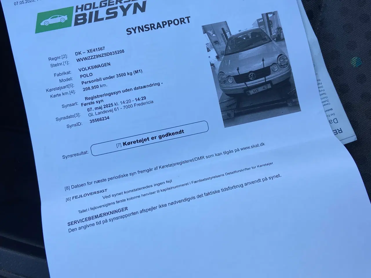 Billede 9 - Nysynet vw polo 