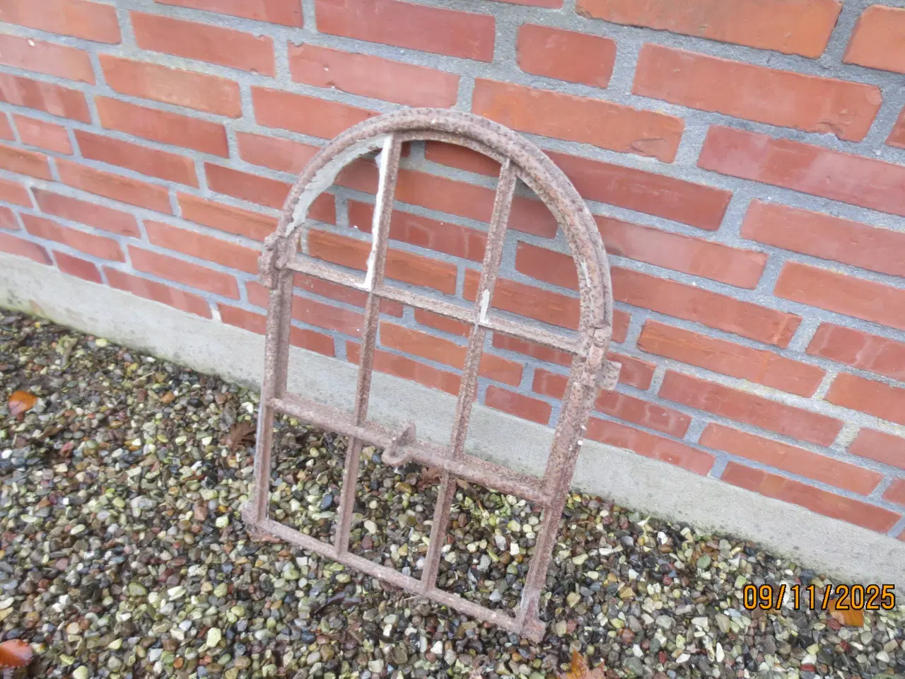 Billede 3 - 1 stk Retro Jern Staldvindue