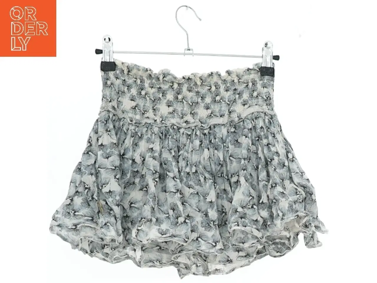 Billede 2 - Blomstret nederdel med elastisk talje fra Pomp de Lux (str. 128)