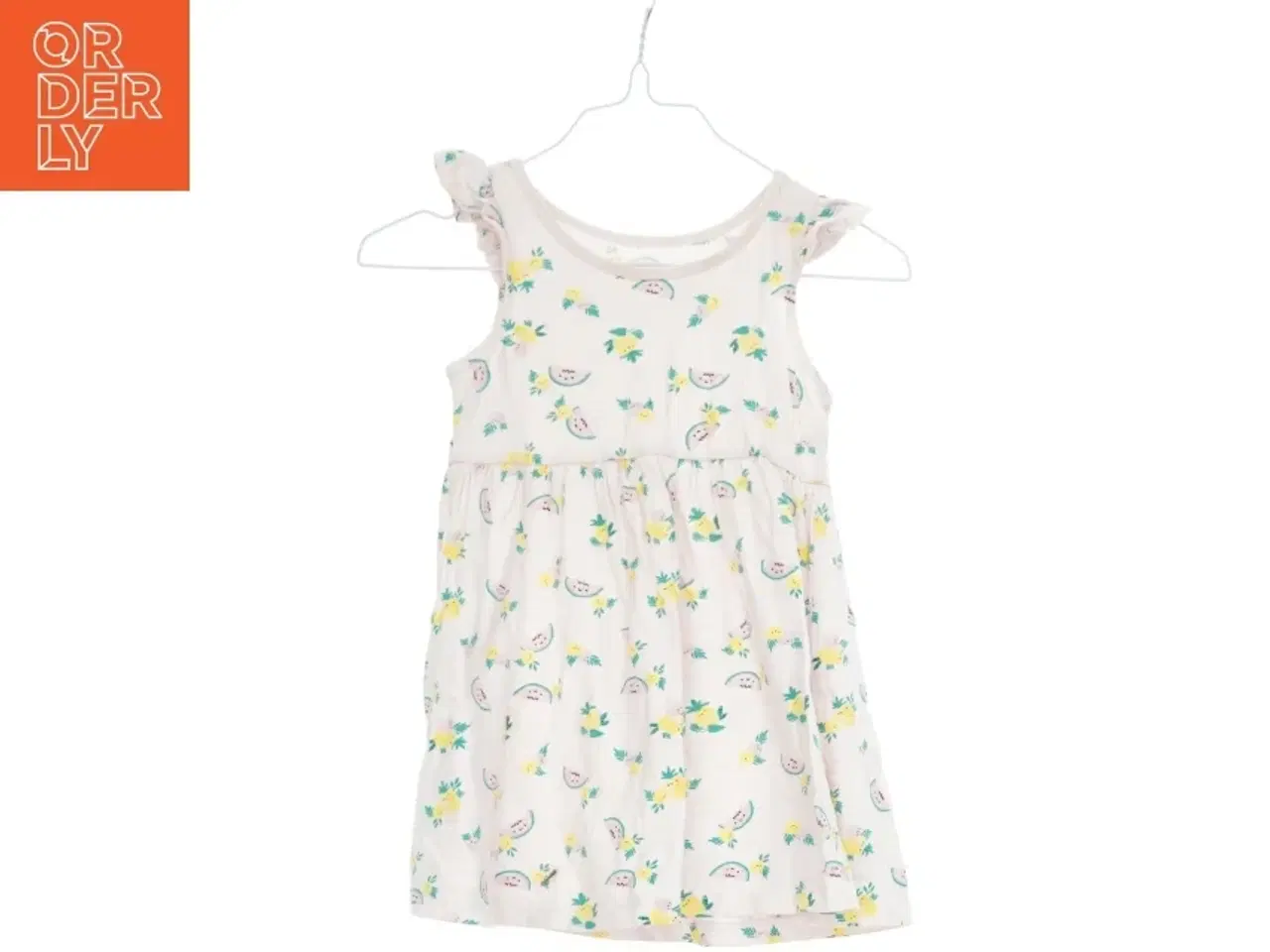 Billede 1 - Sommerkjole med frugtprint fra Primark (str. 86)