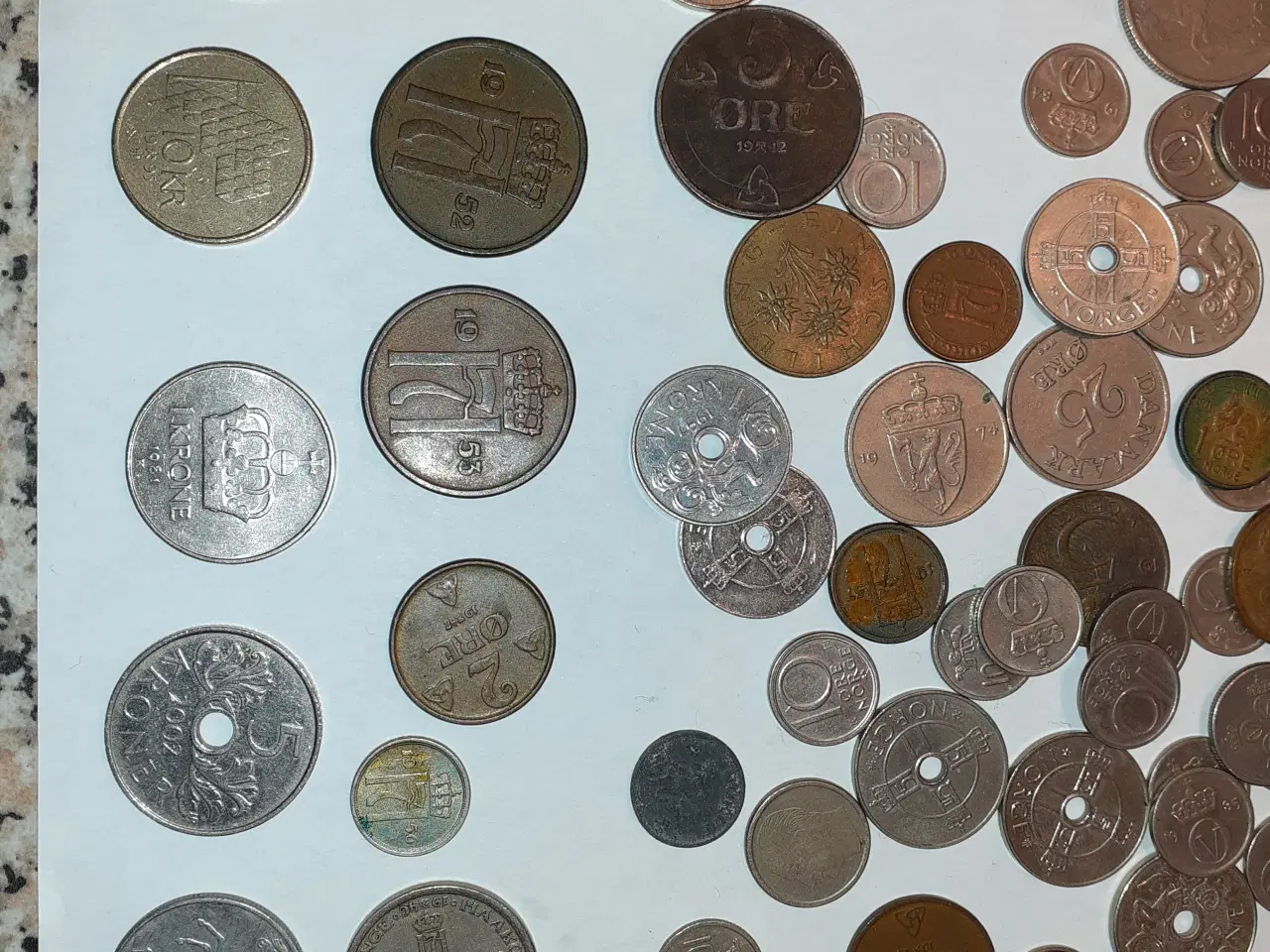 Billede 2 - Norge mønter 