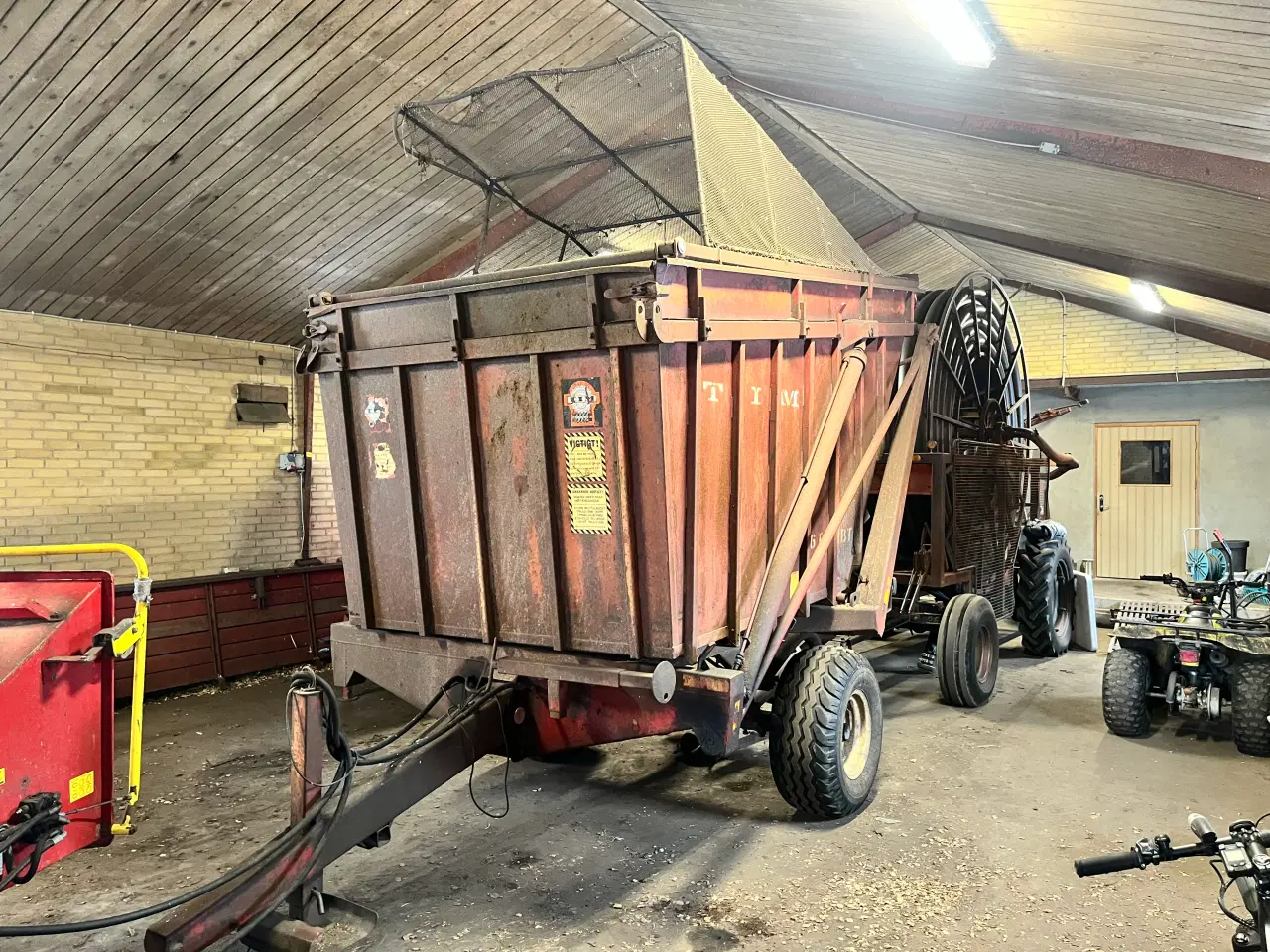 Billede 12 - TP 270 flishugger m. Højtipvogn