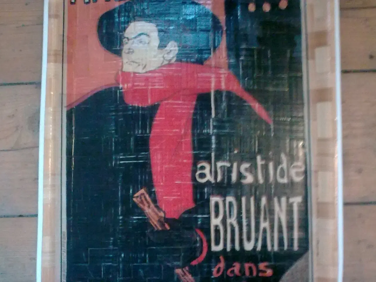 Billede 6 - Fransk kunst print på flet bakke