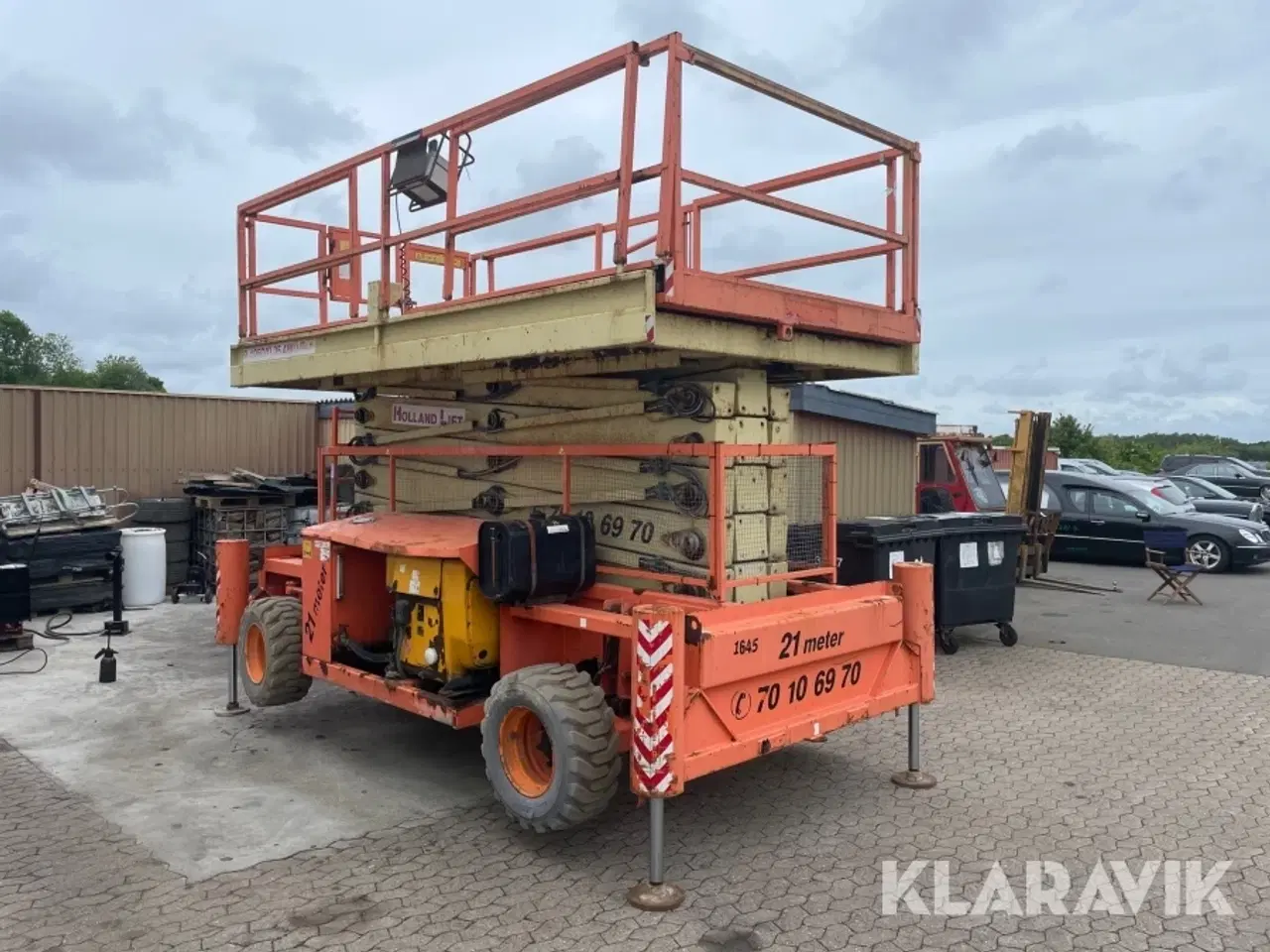 Billede 4 - Sakselift Holland Lift Combistar B-195DXL25 4WD/P/N