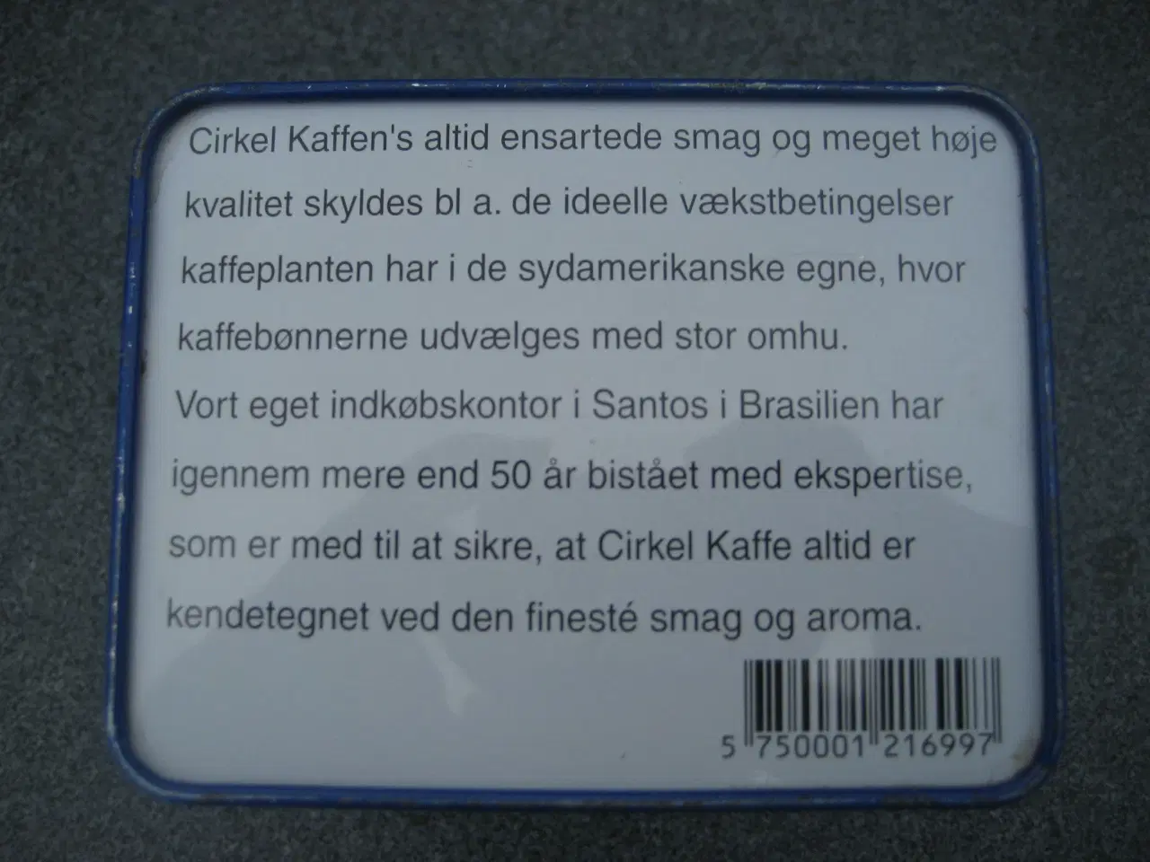 Billede 2 - Flot Cirkel kaffedåse