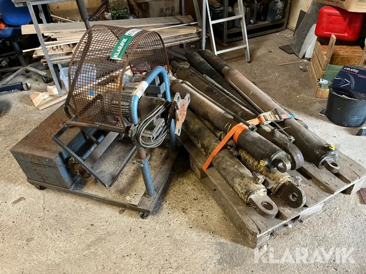 Billede 2 - Hydrauliske cylinder.
