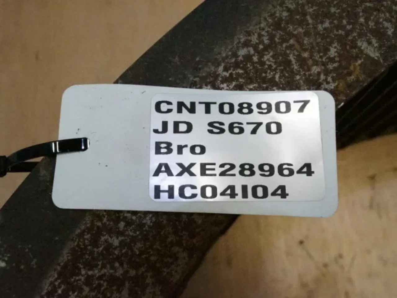 Billede 4 - John Deere S670  Bro AXE28964