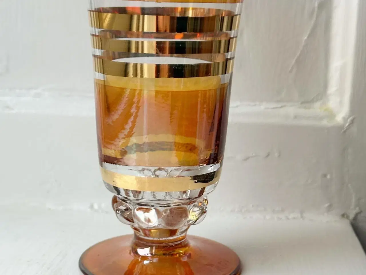 Billede 7 - Glaspokal, orange sæbebobleeffekt