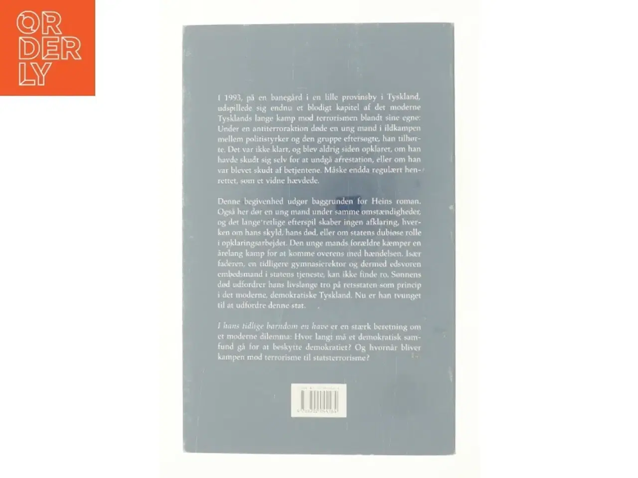 Billede 2 - I hans tidlige barndom en have af Christoph Hein (Bog)