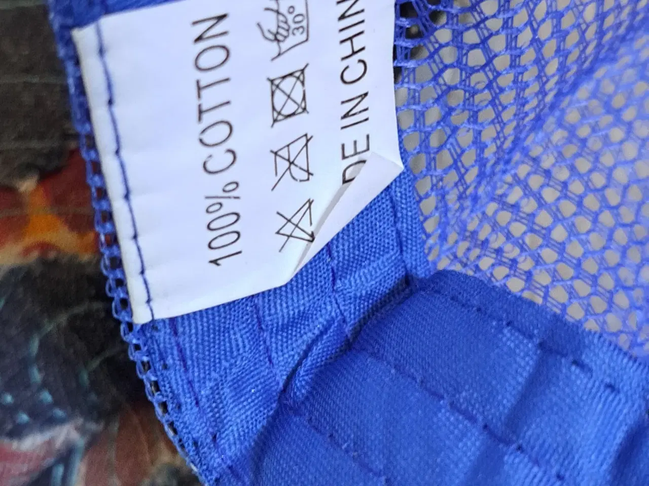 Billede 5 - Kasket den er 100 procent i bomuld og kan indstill