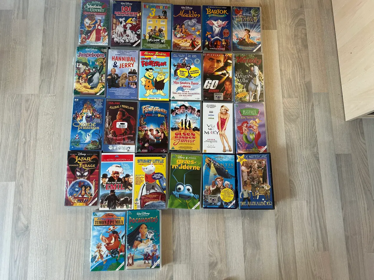 Billede 1 - 62 vhs bånd