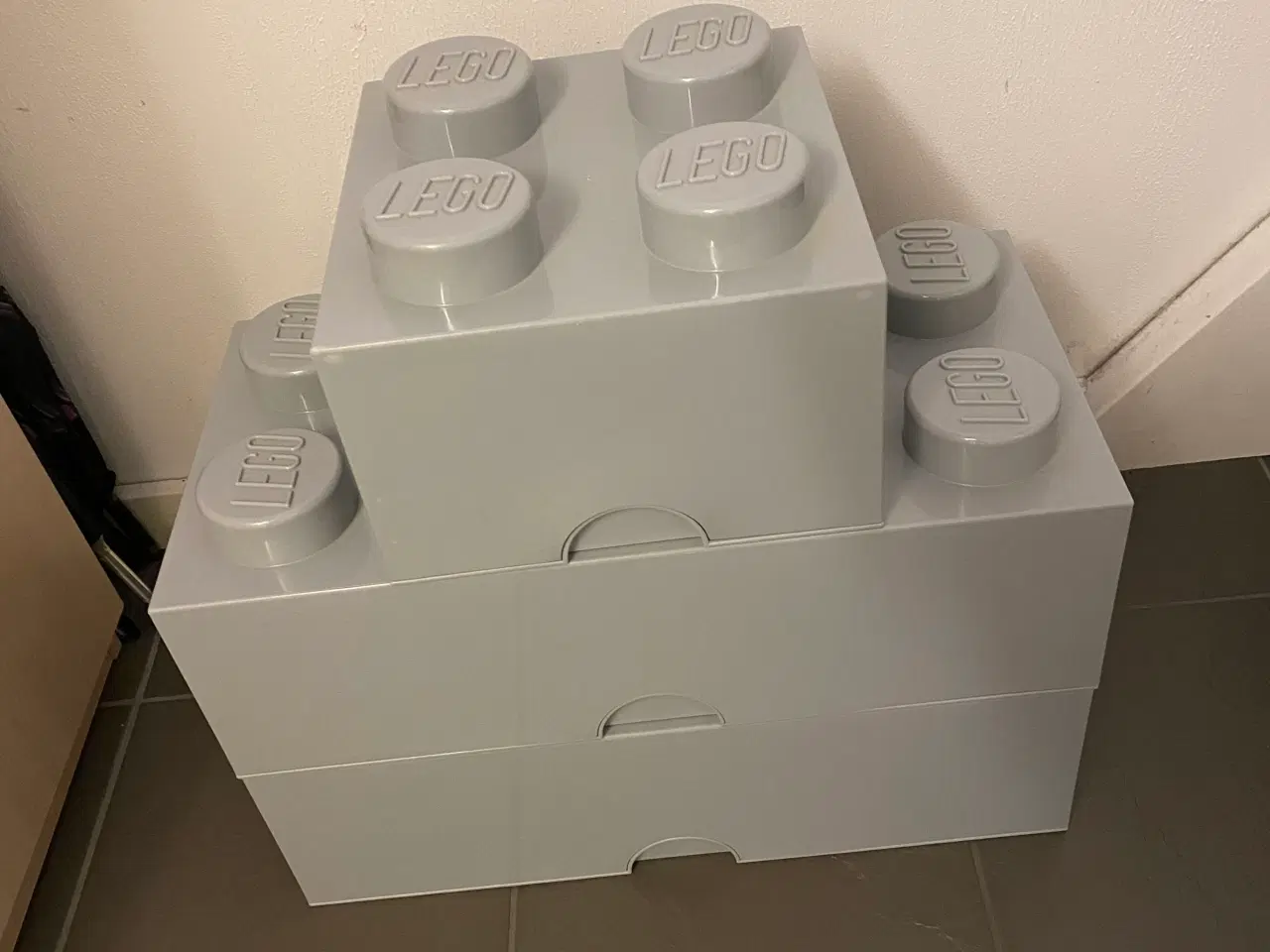 Billede 3 - Legokasser opbevaring 3 stk