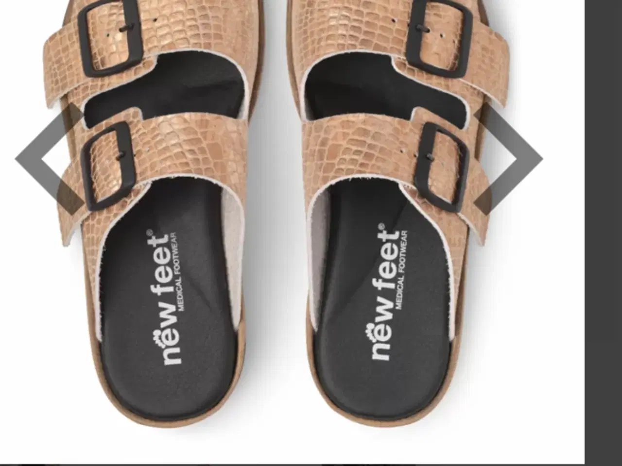 Billede 1 - Nye New Feet slippers/sandaler