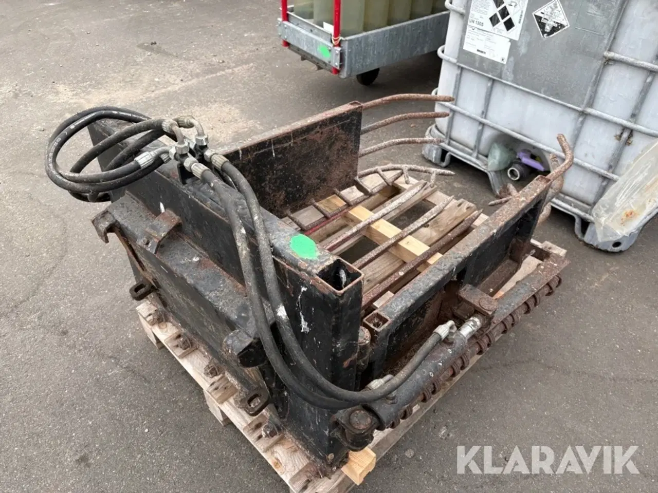 Billede 12 - Lot: halmrive og overfaldsgreb Avant