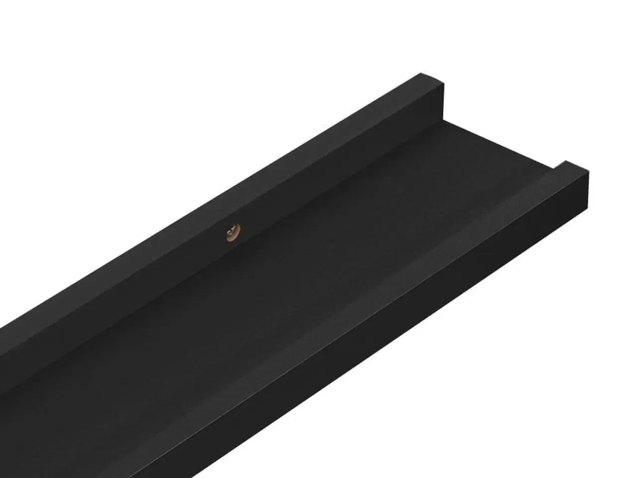 Billede 8 - Væghylder 4 stk. 40x9x3 cm sort