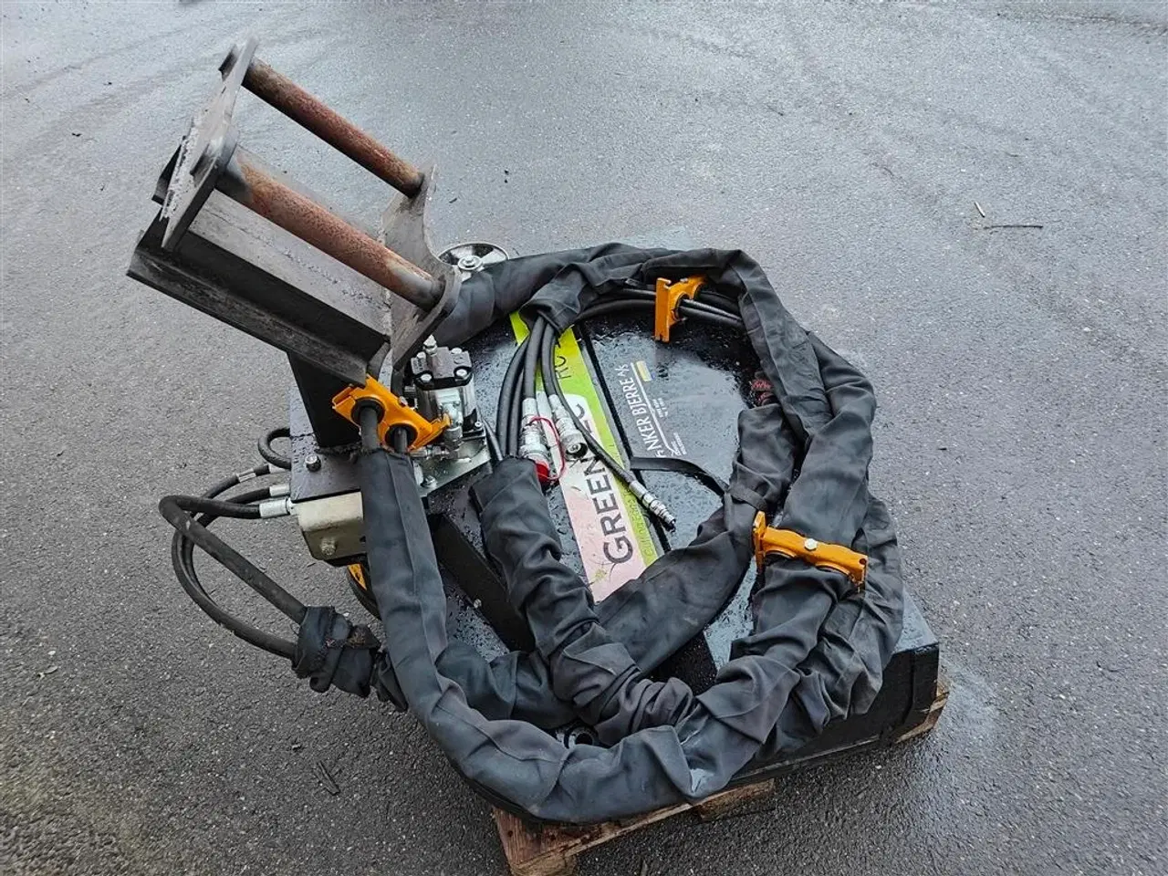 Billede 5 - GreenTec RC 132 HÆKSNITTER Med Hydrema beslag
