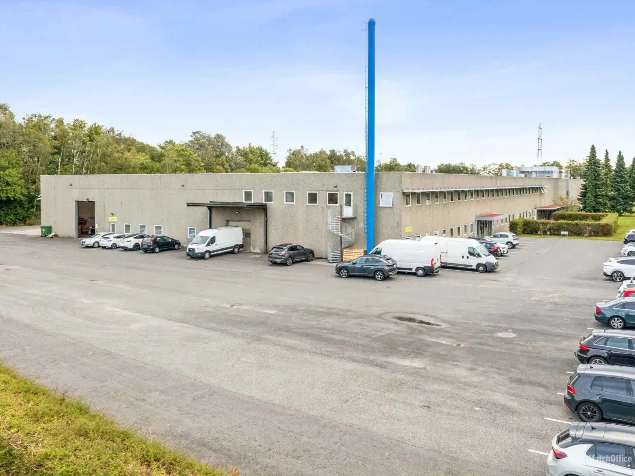 Billede 3 - Effektiv last mile-løsning med lyst kontorafsnit