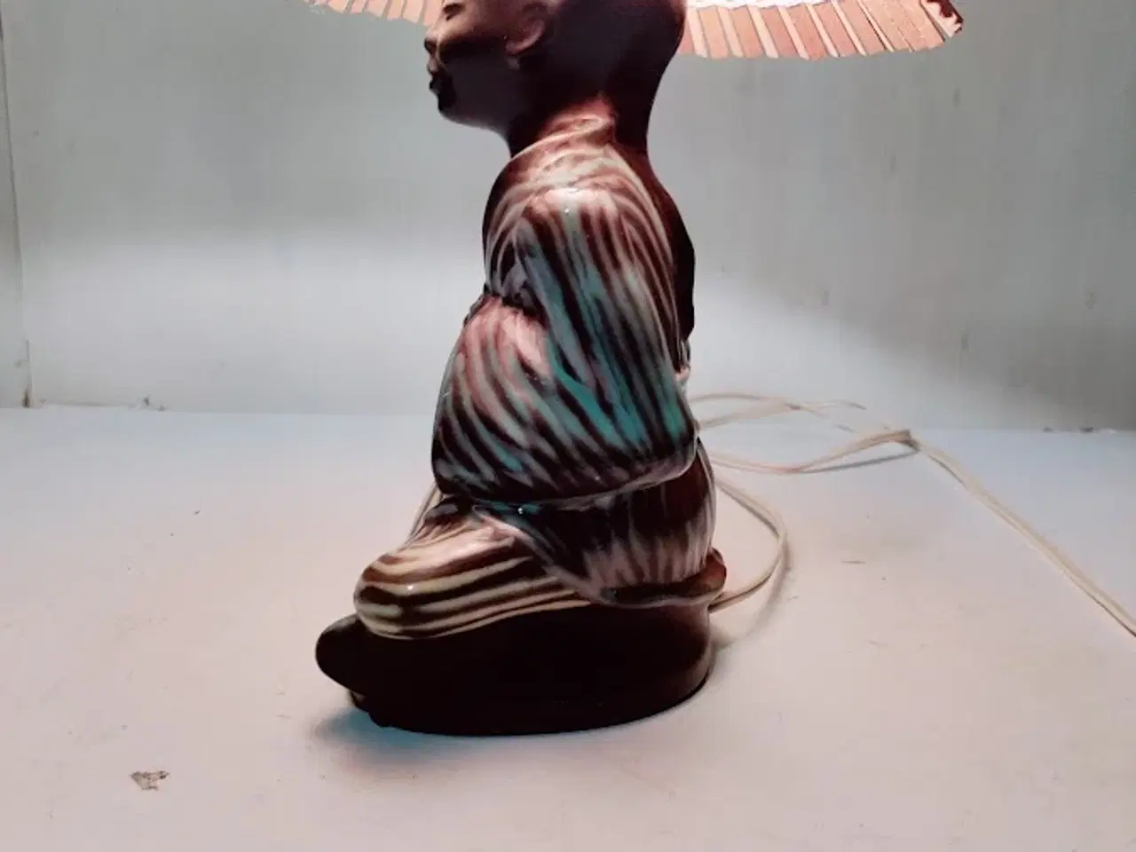 Billede 3 - kinamand bordlampe fra søholm