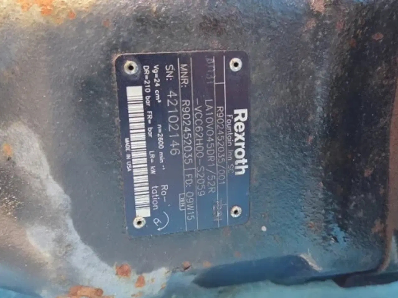 Billede 9 - MacDon D60 Hydraulikpumpe 2427949