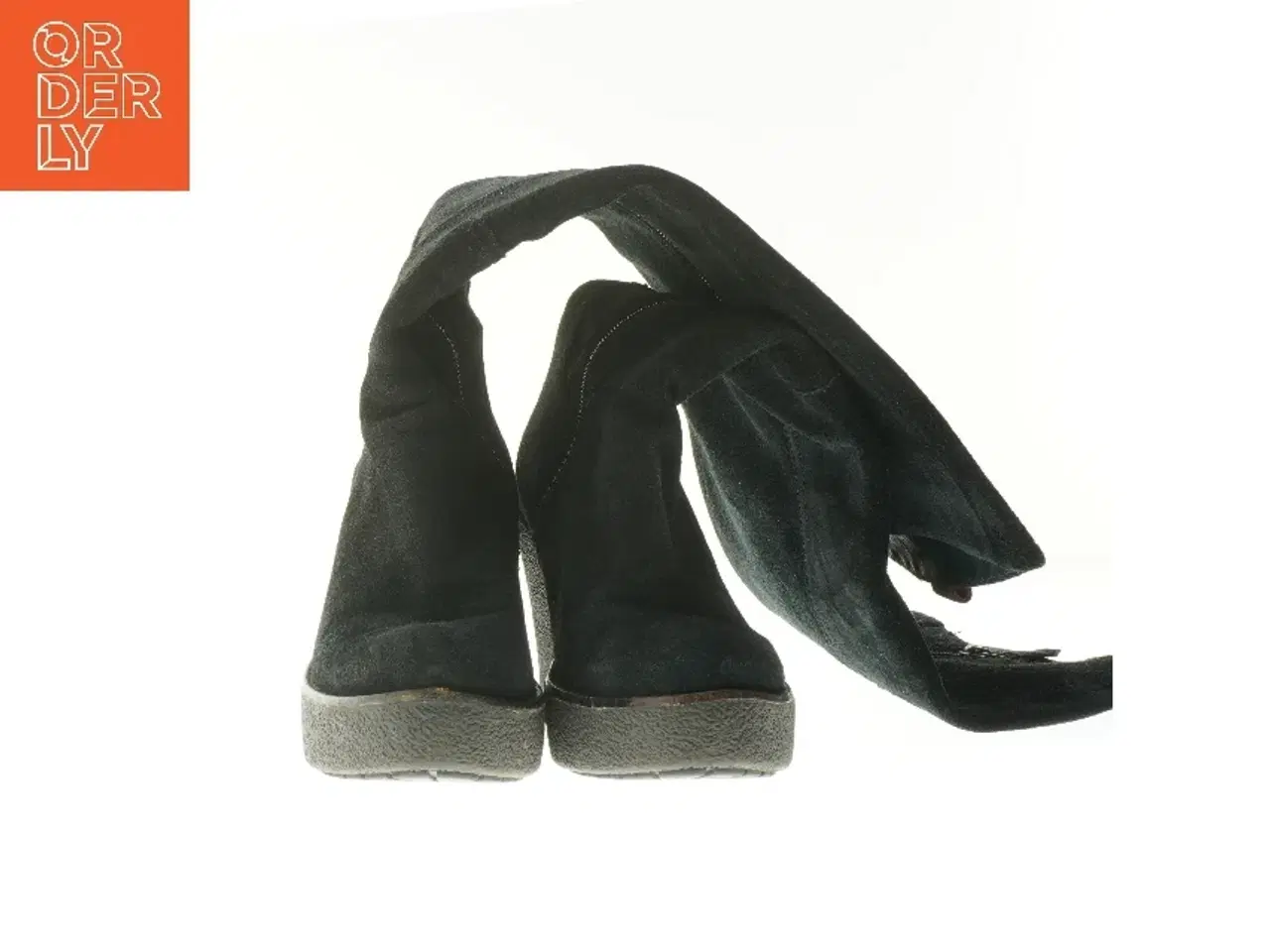 Billede 4 - Sort støvle med wedgehæl fra Tommy Hilfiger (str. 38 )