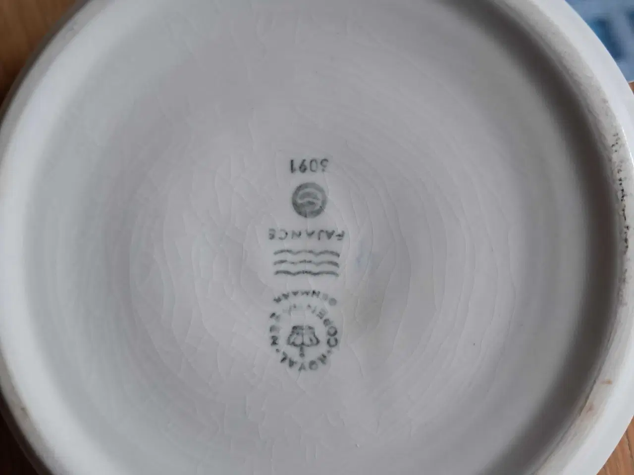 Billede 3 - Kgl.porcelæn blåkant lysestager 