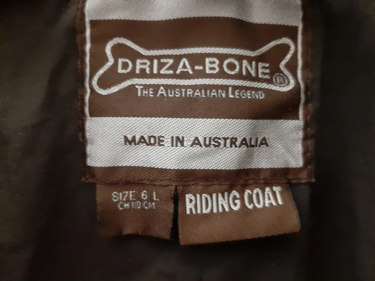 Billede 1 - Oilskin jakke - Driza-Bone - Riding coat 