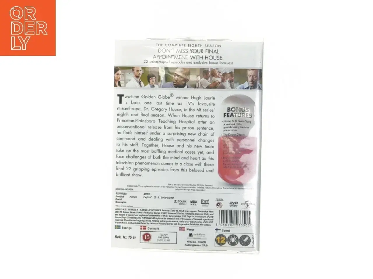 Billede 3 - House M.D. Sæson 8 DVD-boks fra Universal