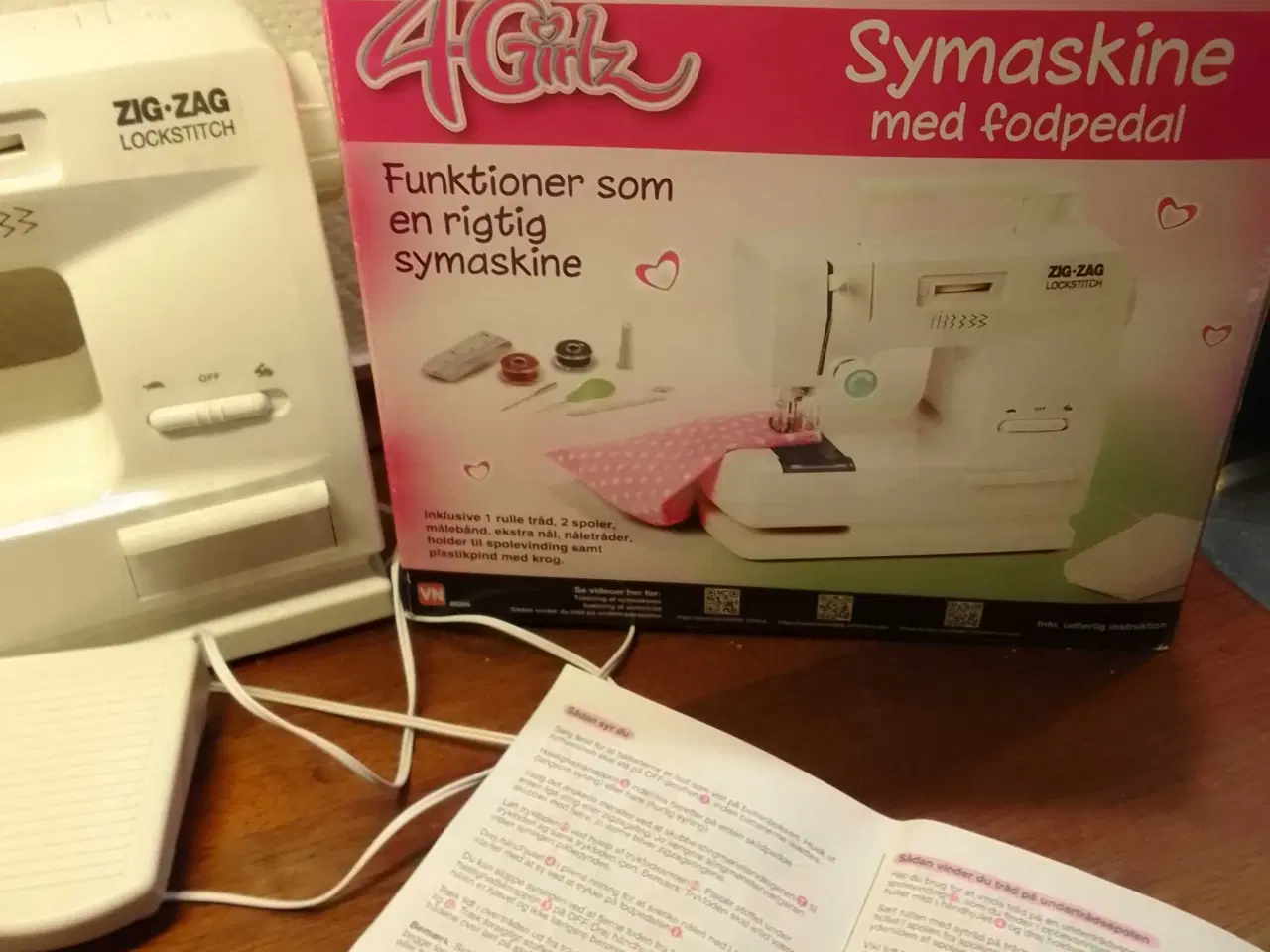 Billede 3 - Symaskine til batteri, 7 forskellige sting 