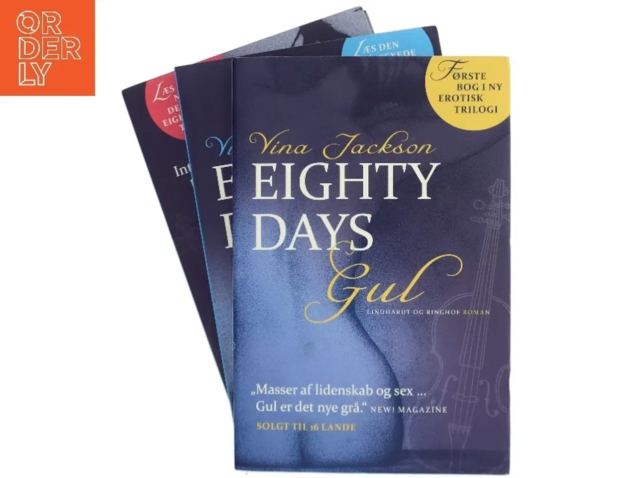 Billede 1 - Eighty days rød af Vina Jackson (Bog)