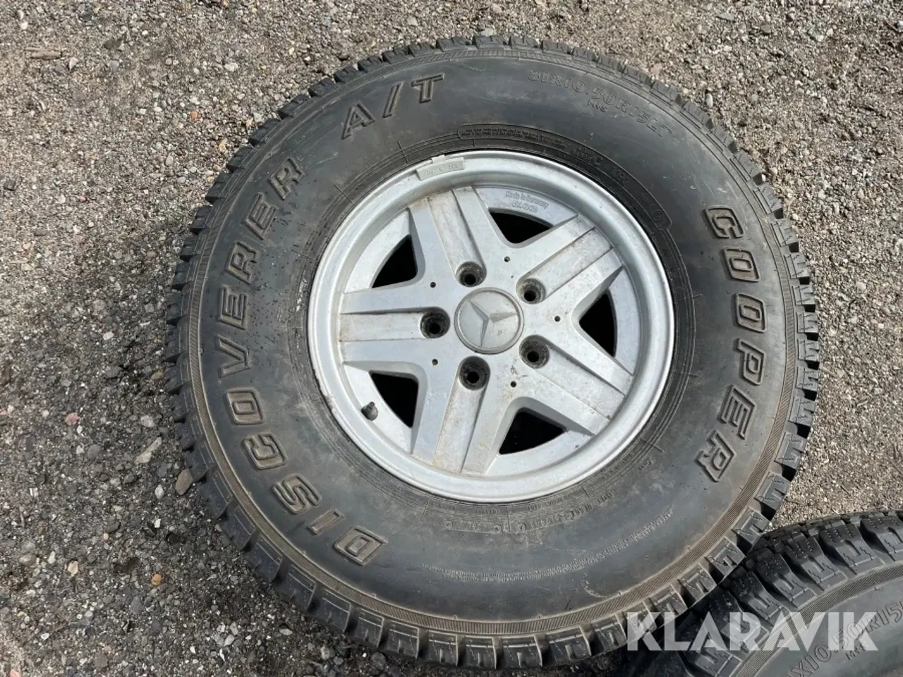 Billede 8 - Vinterhjul komplet 31x10.50R15LT fra Mercedes G-klasse