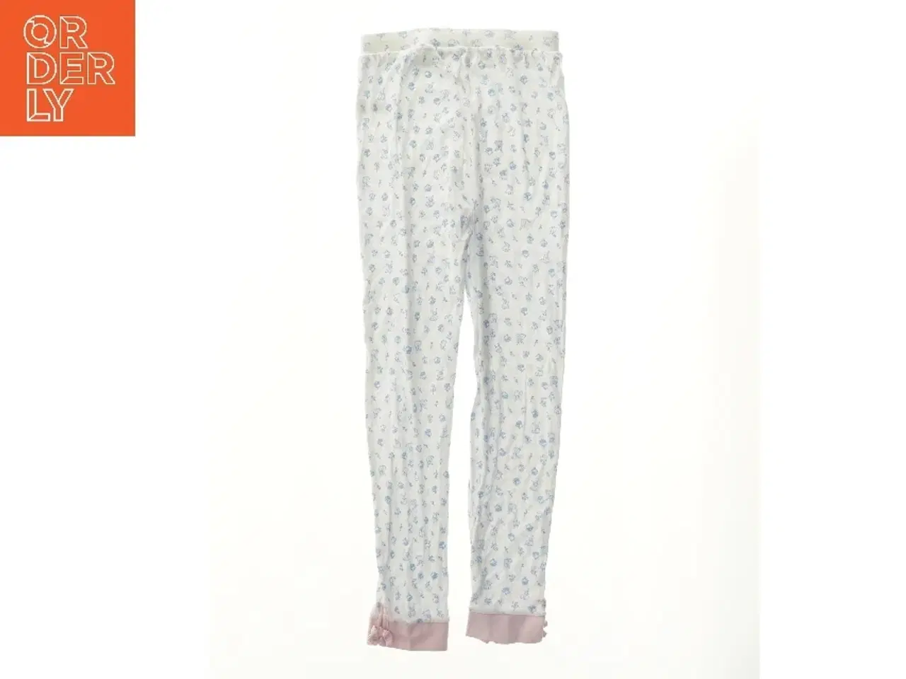 Billede 1 - Pyjamasbukser med blomstermønster (str. 158)