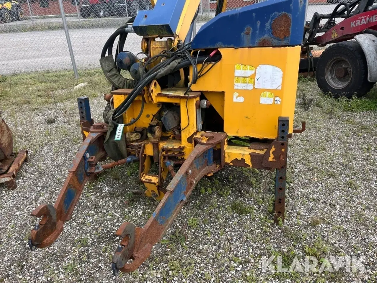 Billede 5 - Armklipper Bomford Buzzard med slagleklippehoved