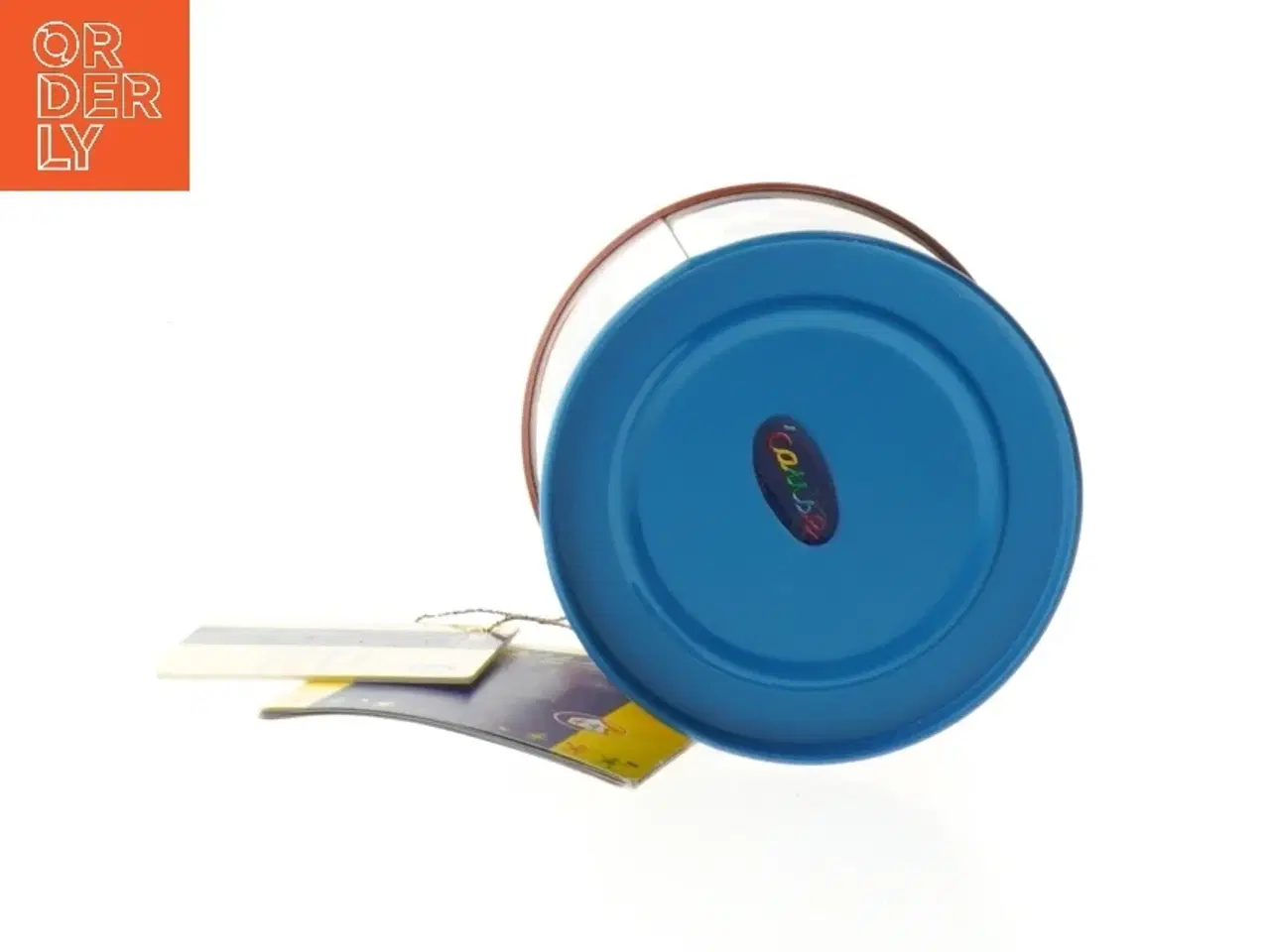 Billede 3 - Ny spilledåse med små tegneseriemotiv fra Cause (str. Ø 7,5x8 cm)