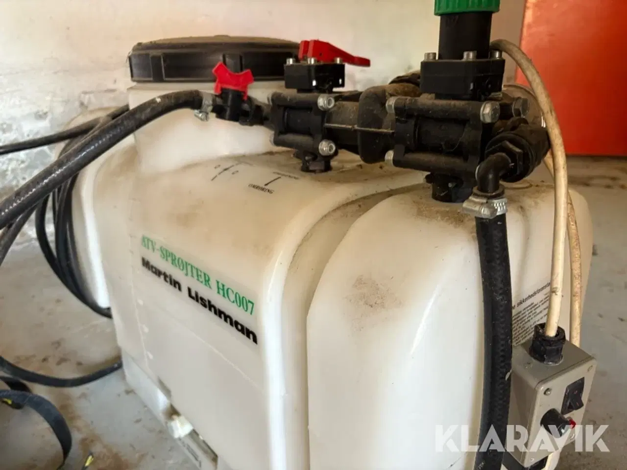 Billede 8 - ATV-sprøjte Martin Lishman HC 007 70 liter