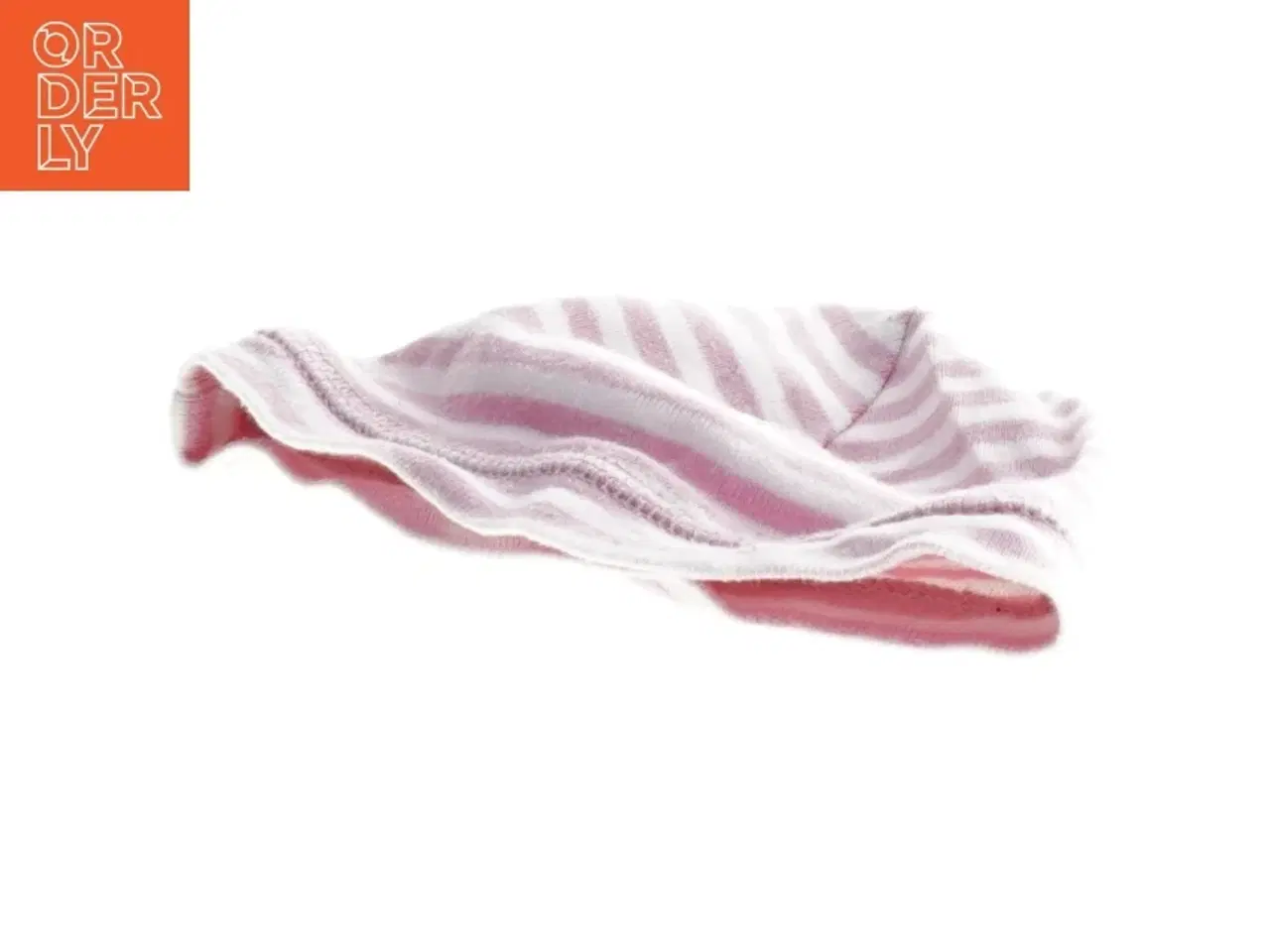 Billede 5 - H&M lyserød og hvid stribet babyhue fra H&M (str. 56)