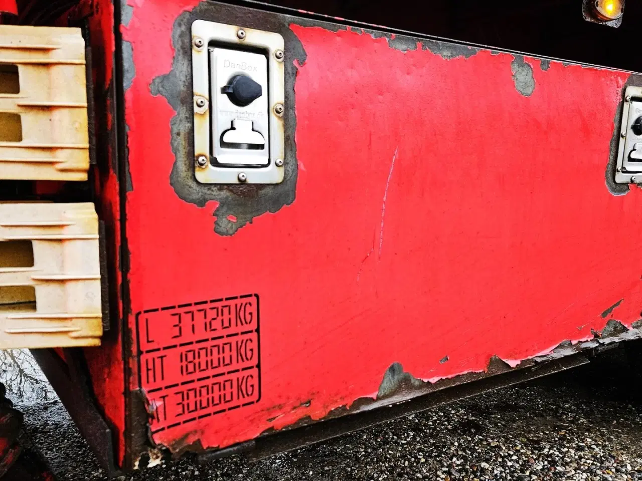 Billede 10 - Renders Gardintrailer / nysynet / 4 drejbare aksler / truckbeslag