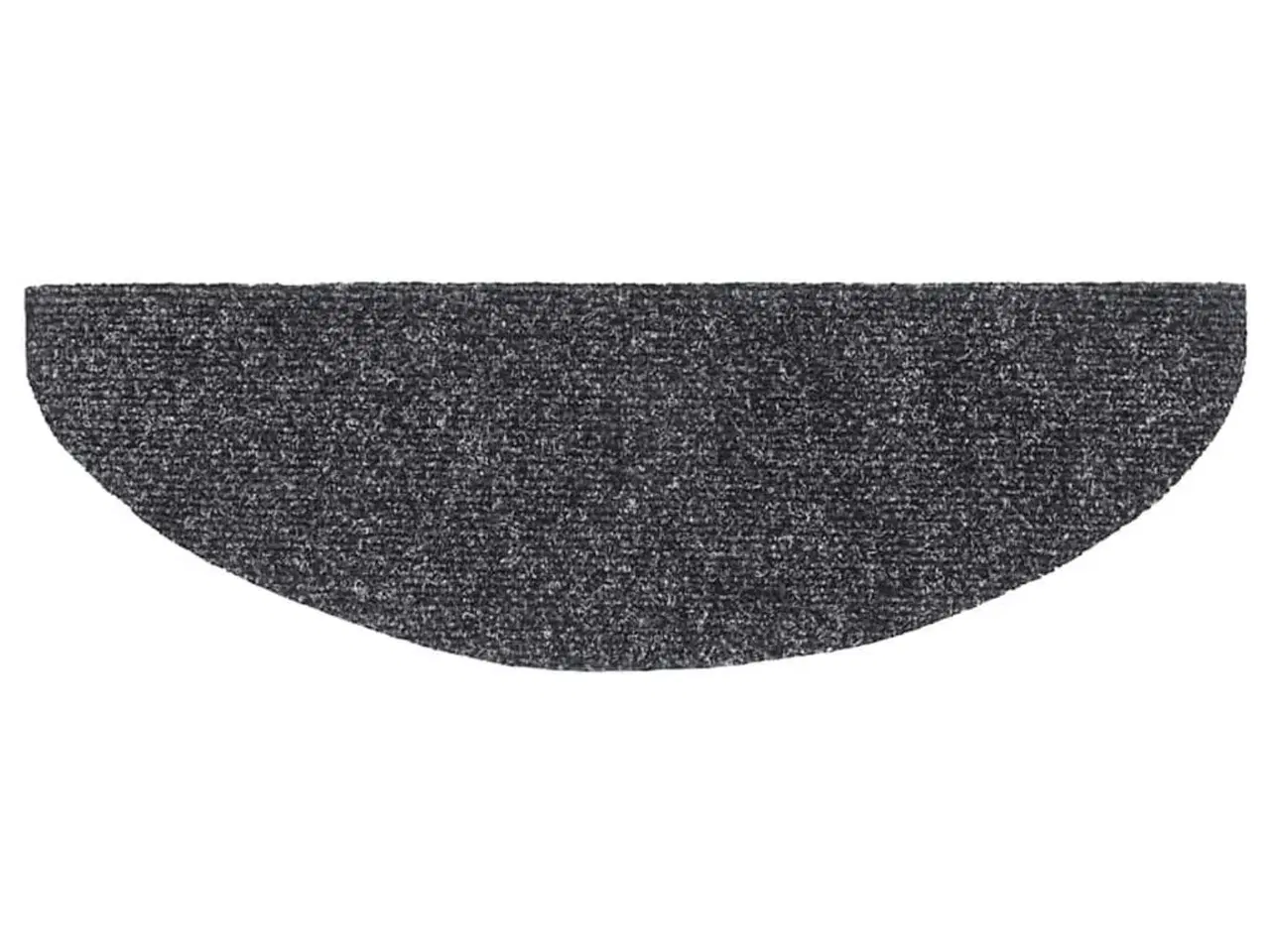 Billede 5 - Trappemåtter selvklæbende 15 stk. 65x21x4 cm mørkegrå halvrunde store