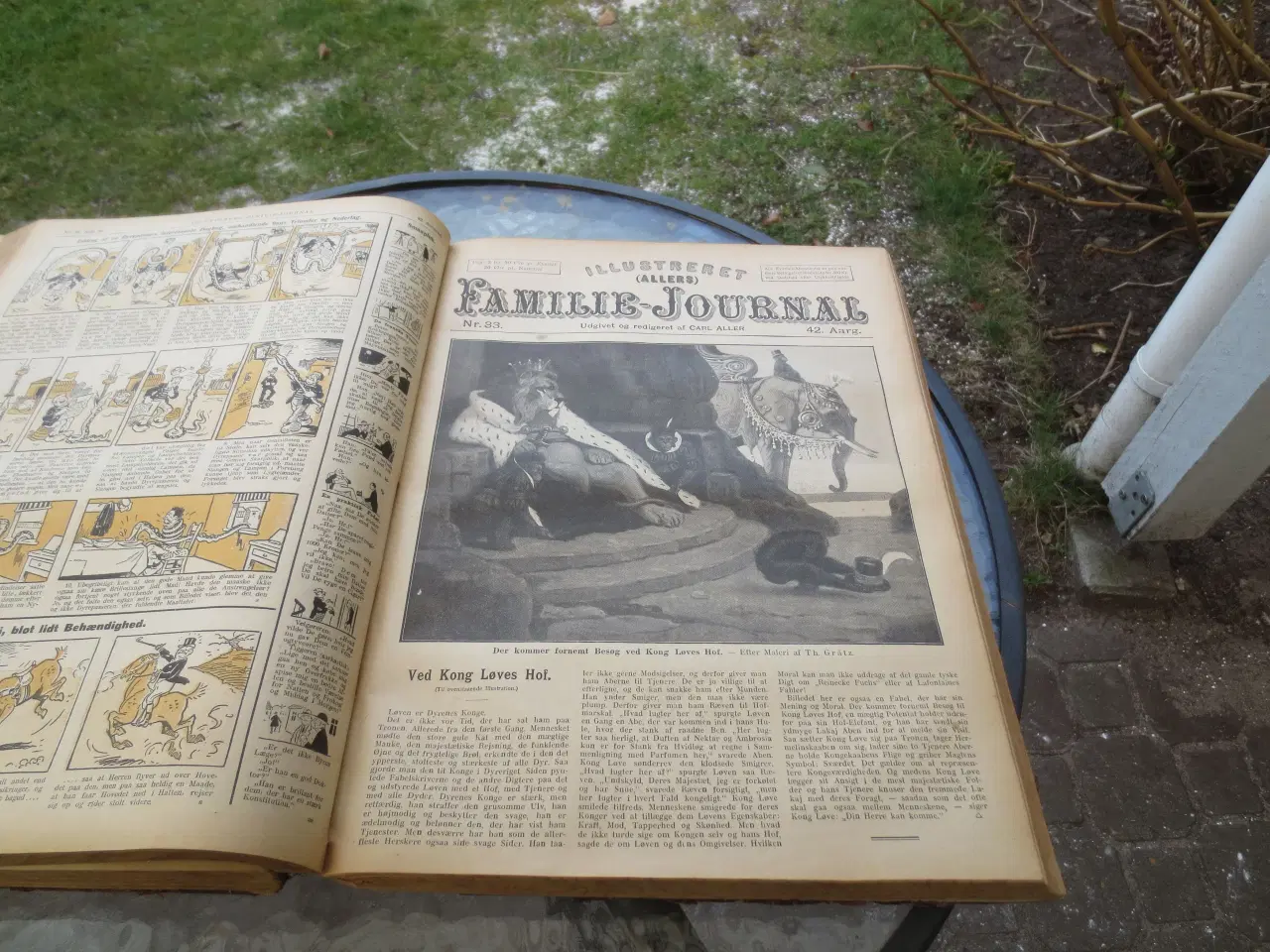 Billede 6 - 1 stk Vidensbog Familie Journal årg 1918