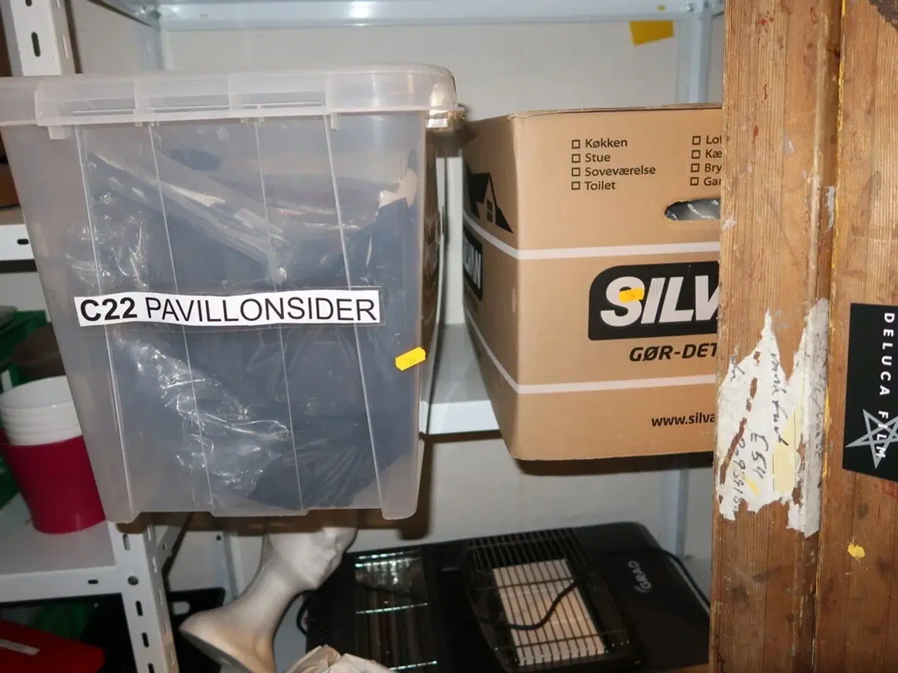 Billede 4 - Div. Forlængerledninger, pavillonsider, varmeovn, sejlduge, løvblæser m.m.