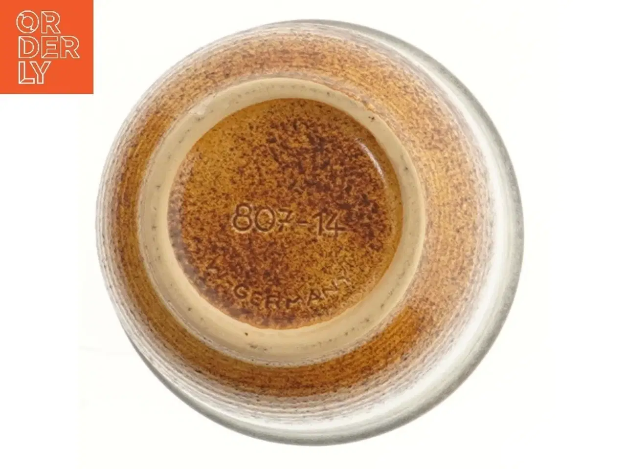 Billede 2 - Keramisk vase (str. Ø 14,5 cm længde 12 cm)